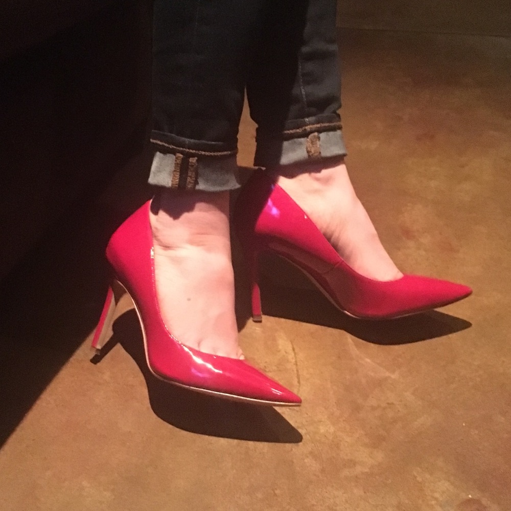 Sam Edelman Red Pumps—6